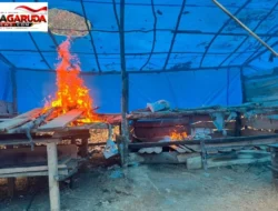 Polres Solok Selatan Tertibkan Tambang Emas Ilegal di Aliran Sungai Batang Hari