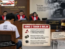 Pelajar SMP di Sragen Divonis 2 Tahun 6 Bulan, Eksekusi Menunggu Lulus Sekolah