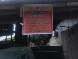Pasang Spanduk di Rumah Objek Sengketa yang Masih Dikuasai Lawan Bisa Berujung Pidana