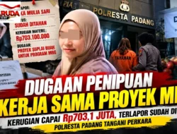 Dugaan Penipuan Kerja Sama Proyek MBG, Kerugian Rp703,1 Juta, Etika Mulia Sari Ditahan