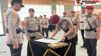 Kapolda Sumbar Pimpin Sertijab Empat PJU, Sejumlah Jabatan Strategis Berganti